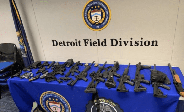 Melvindale man pleads guilty after police recover 18 weapons, fake fed IDs from home